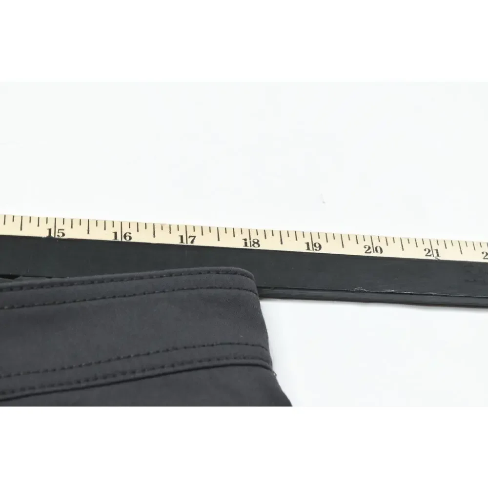 prANa Brion Pants Mens 36 Gray Slim Fit Nylon Stretch Lightweight Hiking